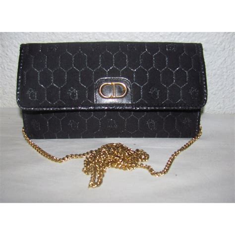 dior black buckle mini clutch|christian dior clutch bags for women.